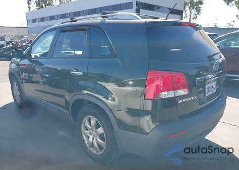 2013 Kia Sorento Lx V6 из США, поврежденный, VIN 5XYKT4A25DG332250